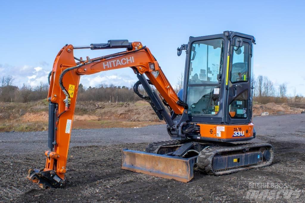 Hitachi ZX33U-6 Minigrävare < 7t