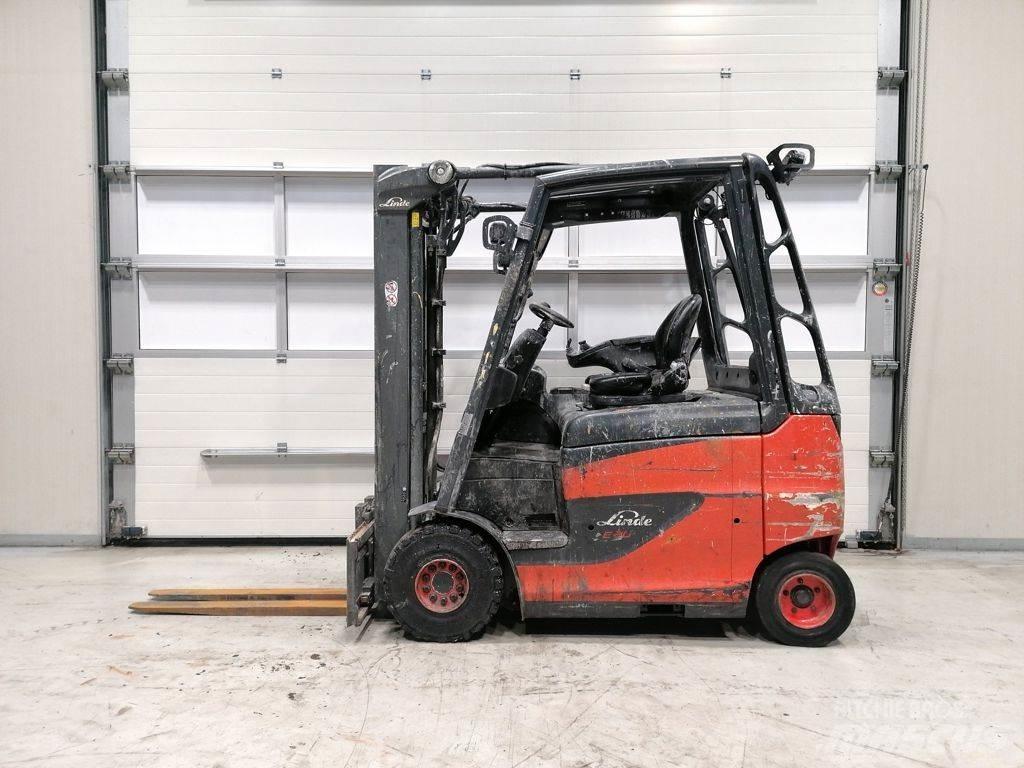 Linde E20H-01/600 Elmotviktstruckar