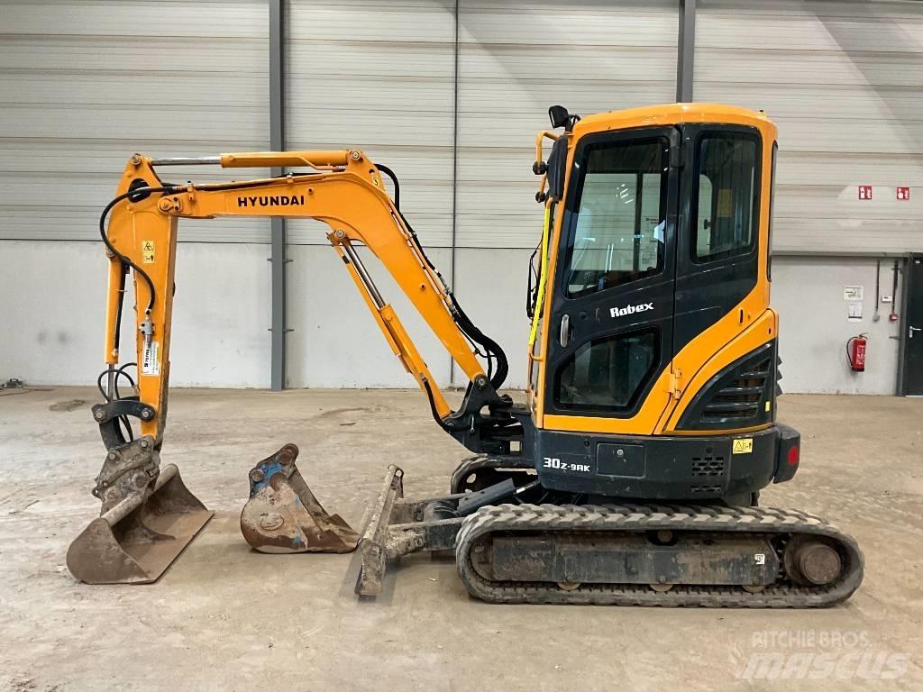 Hyundai 30 Z-9 AK Minigrävare < 7t