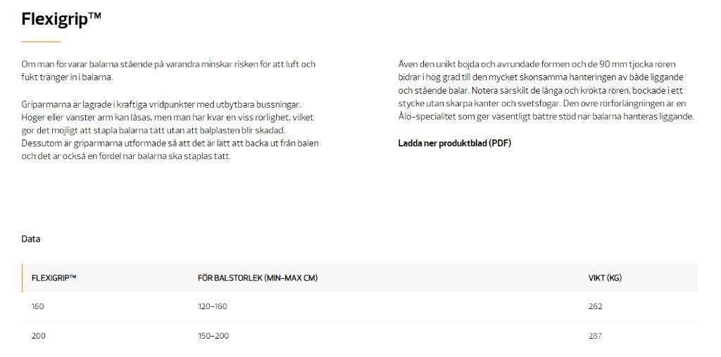 Quicke Flexigrip Lastarredskap