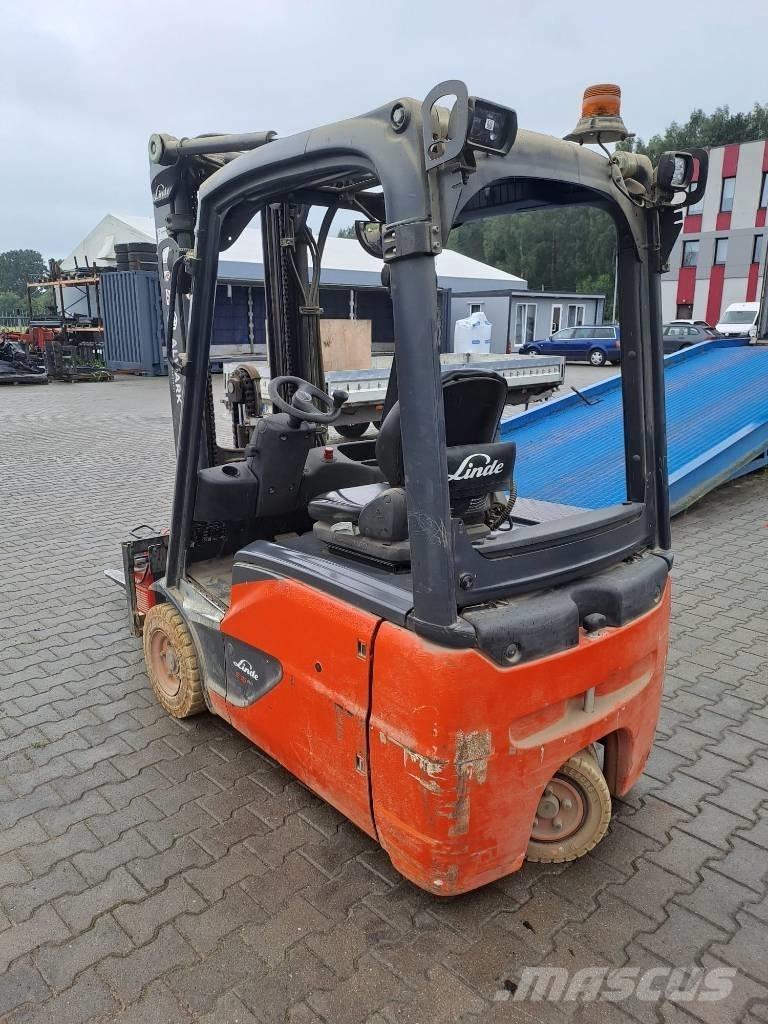 Linde E16 Elmotviktstruckar