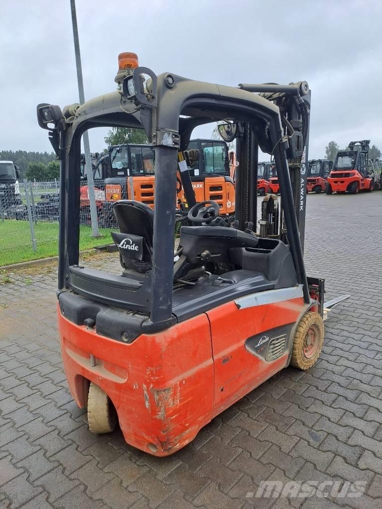 Linde E16 Elmotviktstruckar