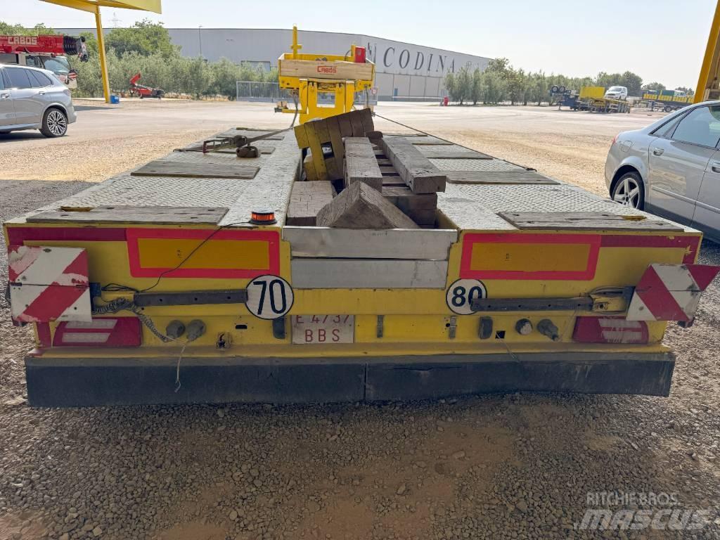 Goldhofer SSTZ-VH Låg lastande semi trailer