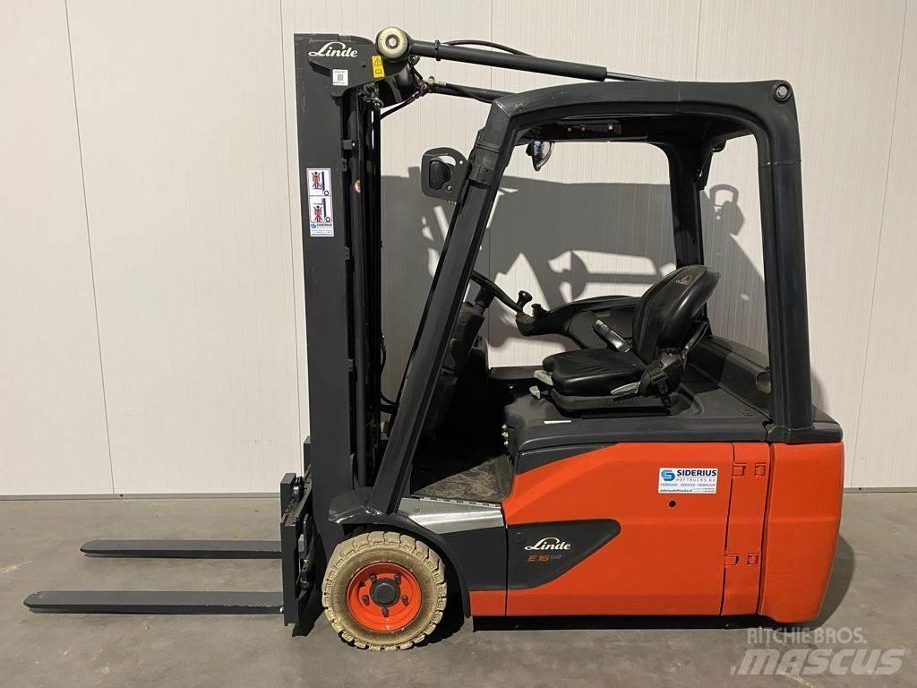Linde E16L-386 Elmotviktstruckar
