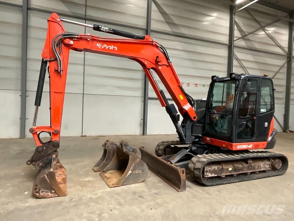 Kubota KX 080-4 A Midigrävmaskiner 7t - 12t