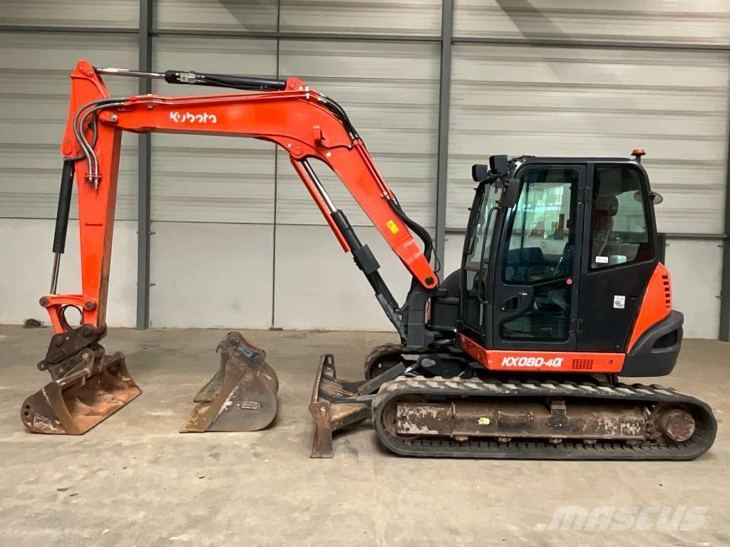 Kubota KX 080-4 A Midigrävmaskiner 7t - 12t