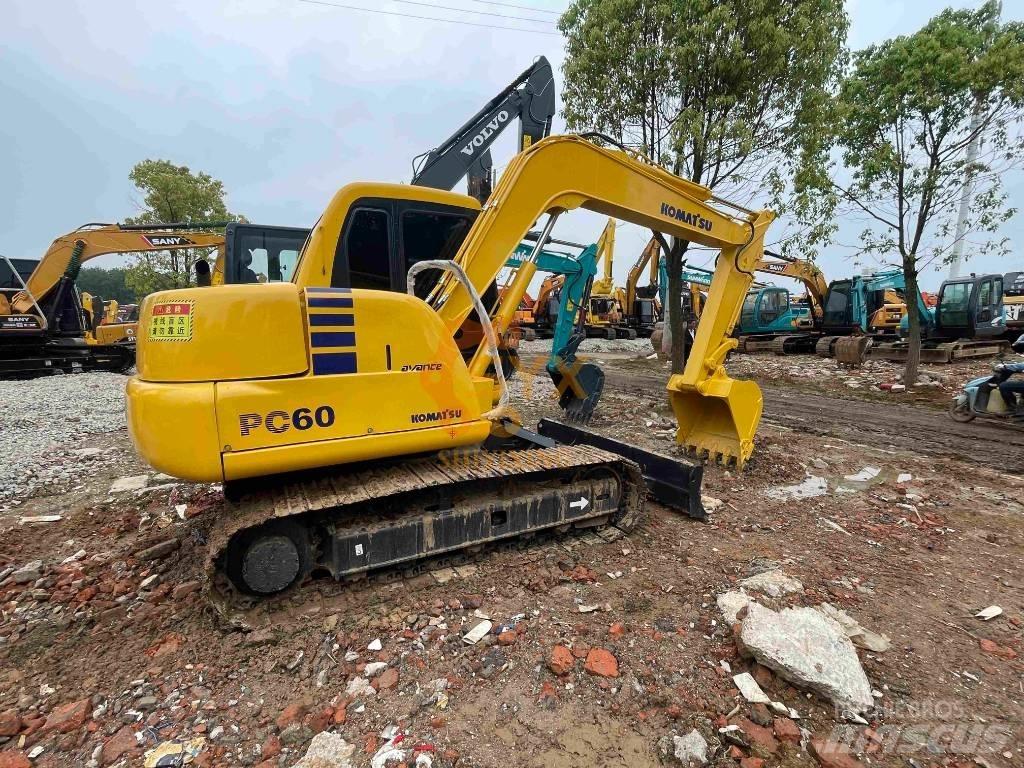 Komatsu PC 60 Minigrävare < 7t