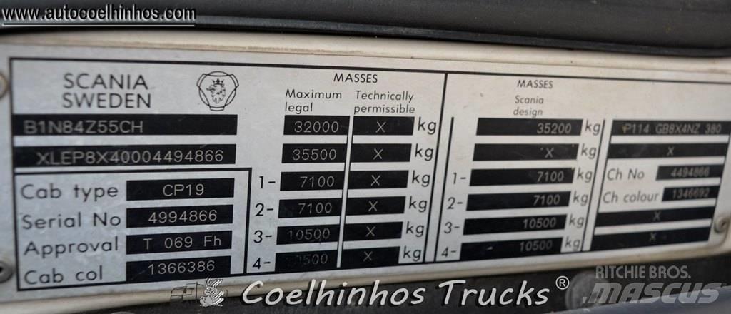 Scania 114 G 380 Spannmålsbil
