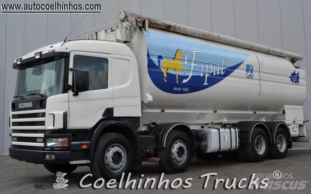 Scania 114 G 380 Spannmålsbil