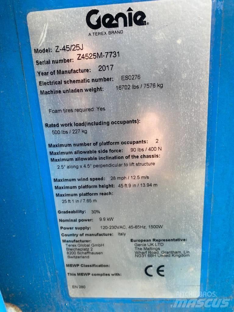 Genie Z 45/25 J BI Bomliftar