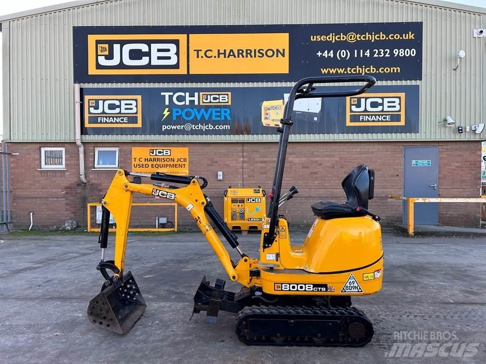 JCB 8008 Minigrävare < 7t