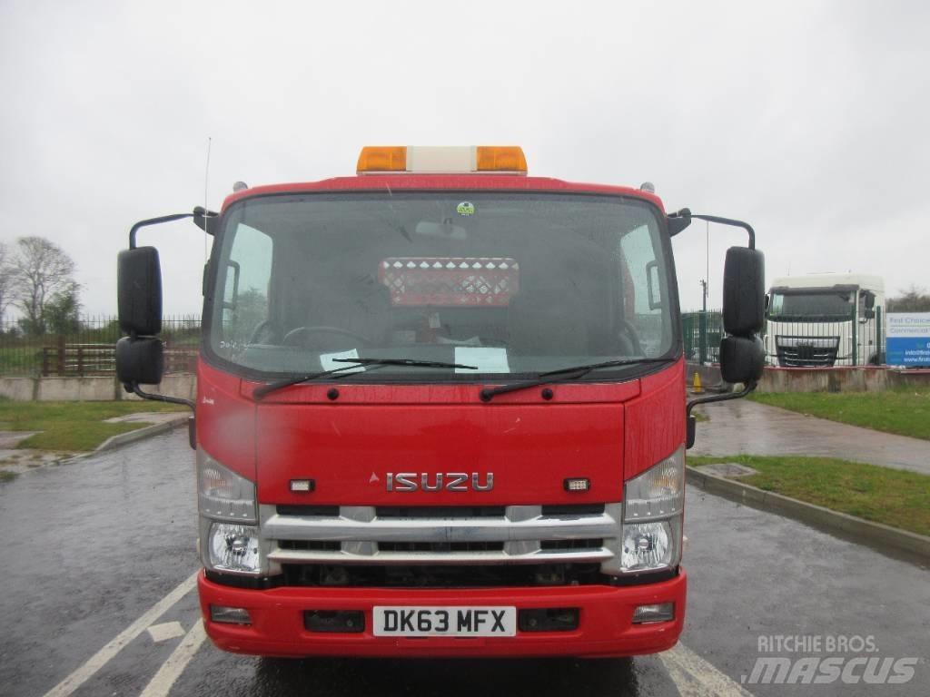 Isuzu N 75.190 Flak-/vinschlastbilar