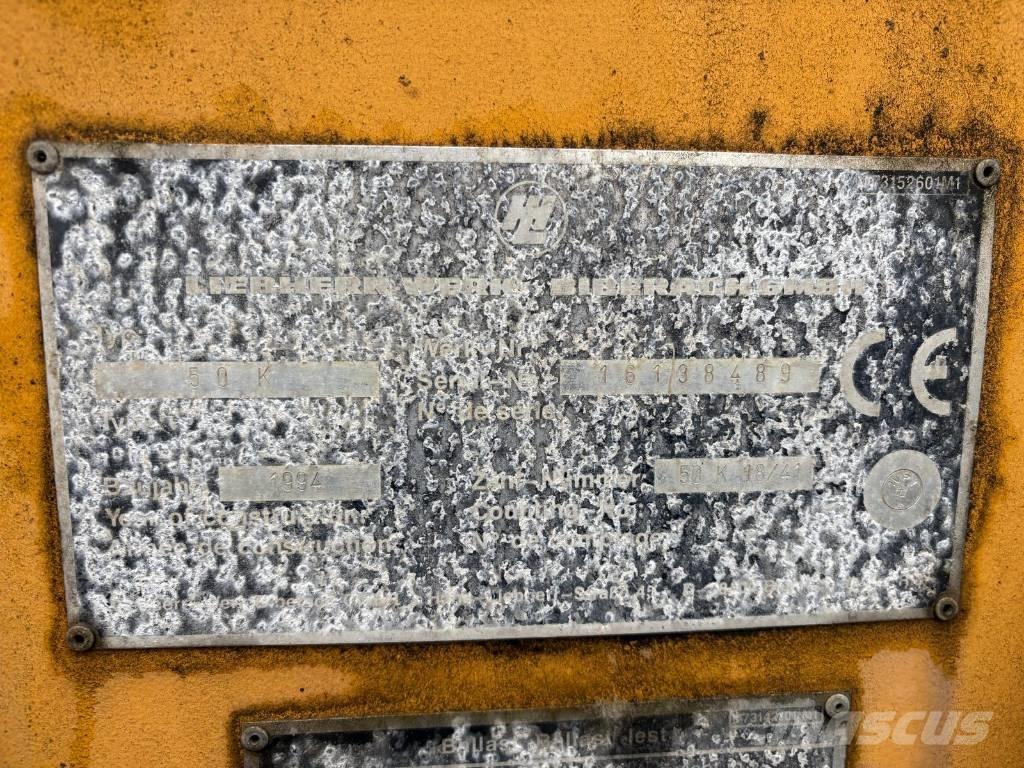 Liebherr 50 K Byggkranar