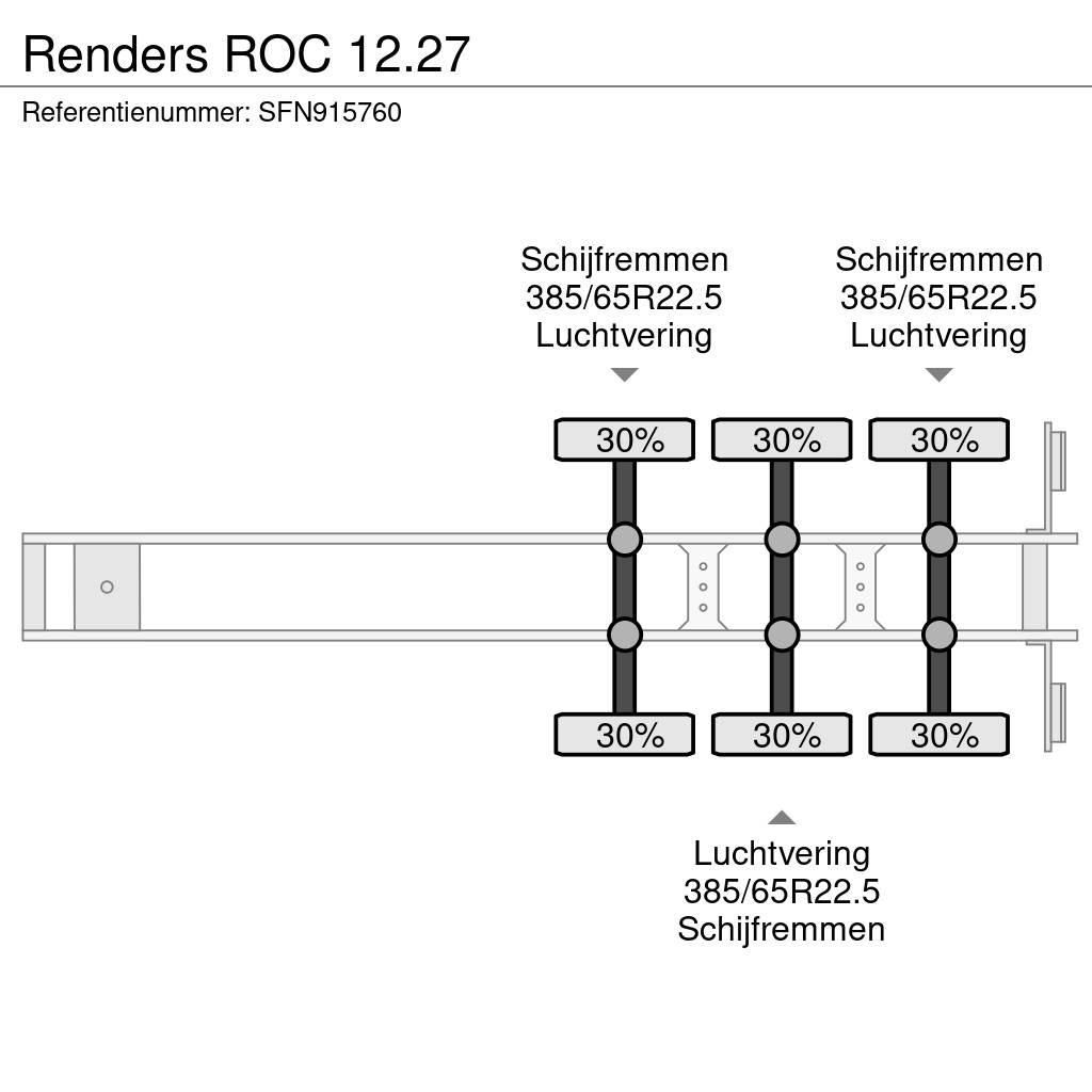 Renders ROC 12.27 Skåptrailer Kyl/Frys/Värme