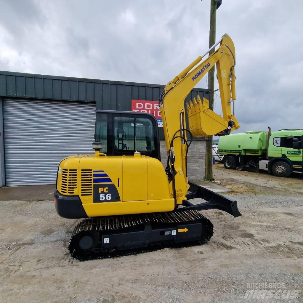 Komatsu PC56-7 Minigrävare < 7t