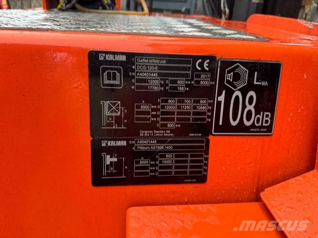 Kalmar DCG120-6 Dieselmotviktstruckar
