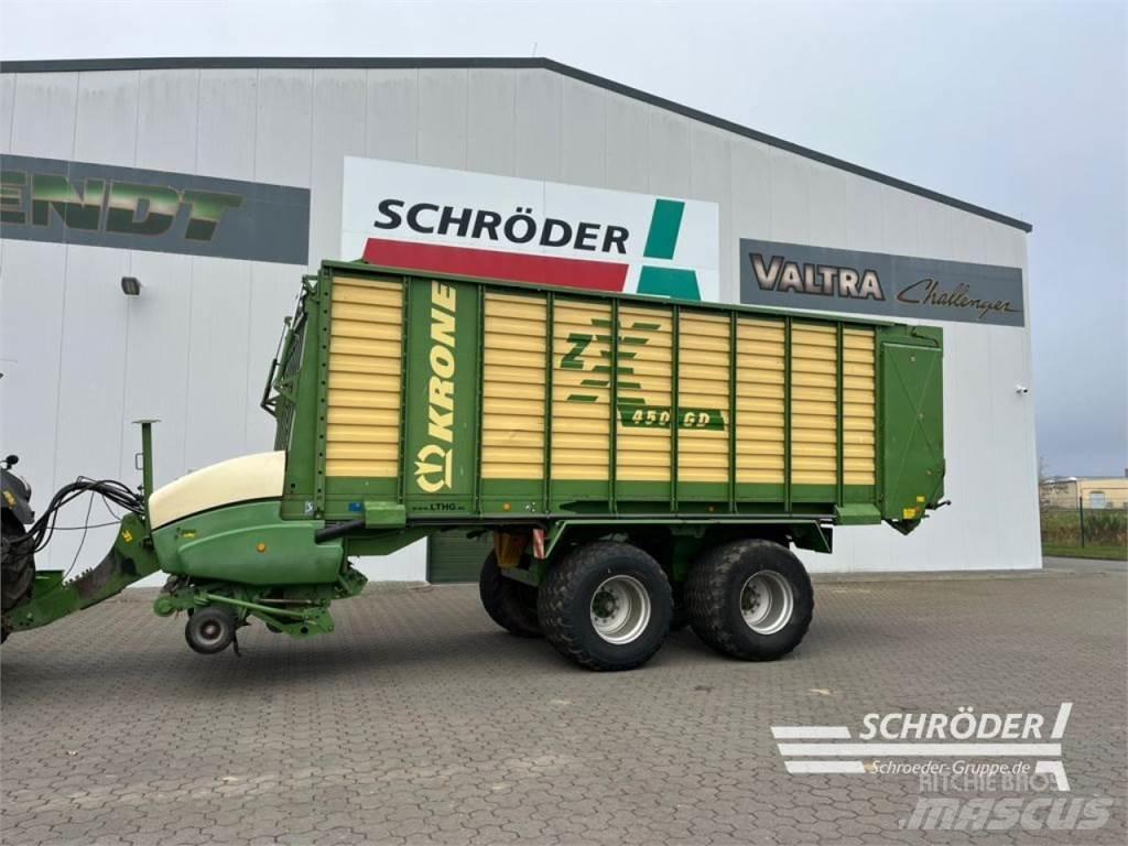 Krone ZX 450 HD Hackvagn / Självlastarvagn
