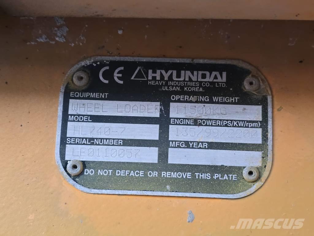 Hyundai 740-7 Hjullastare
