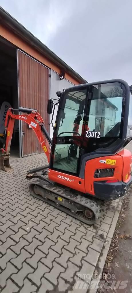Kubota KX 019-4 Minigrävare < 7t