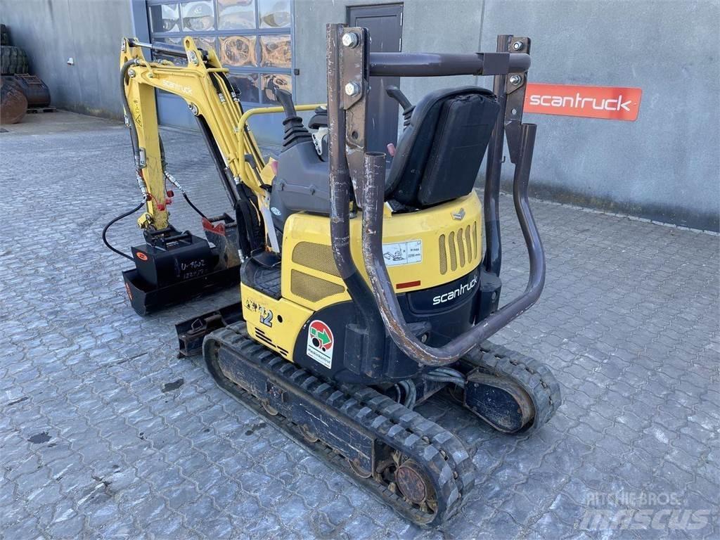 Yanmar VIO12 Hjulgrävare