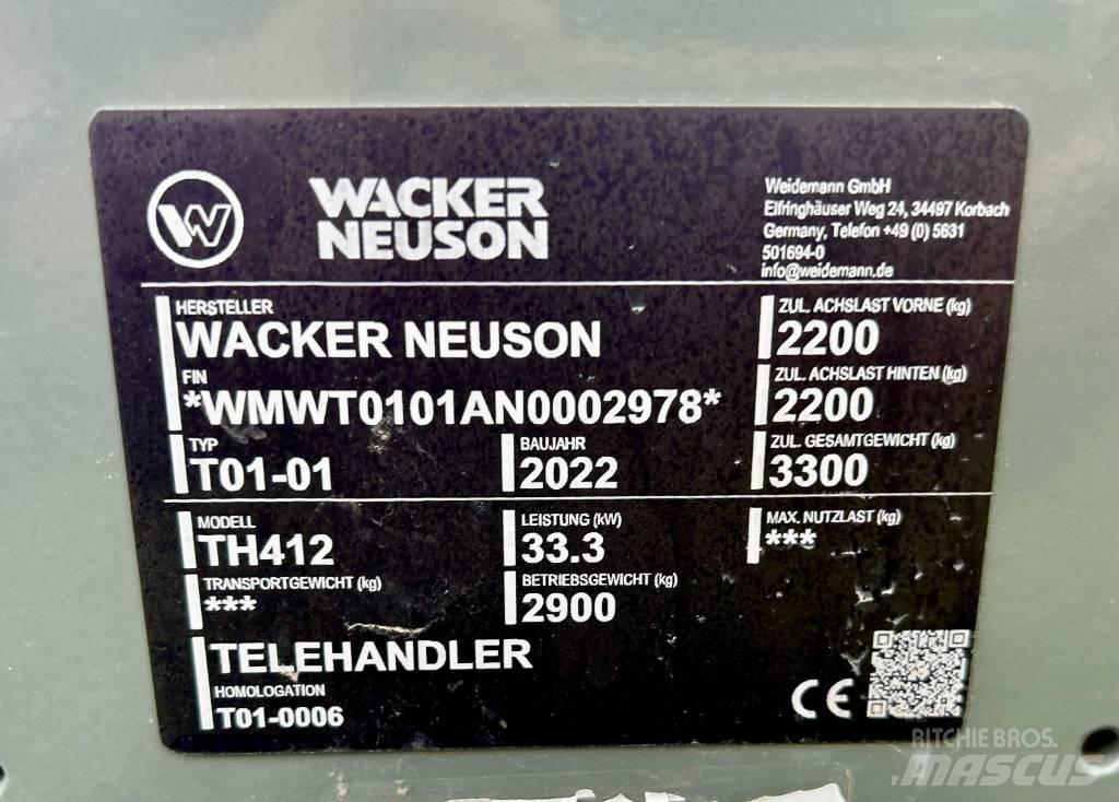 Wacker Neuson TH 412 Teleskoplastare