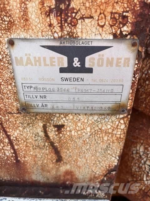  Mähler Spetsplog 3m Plogar