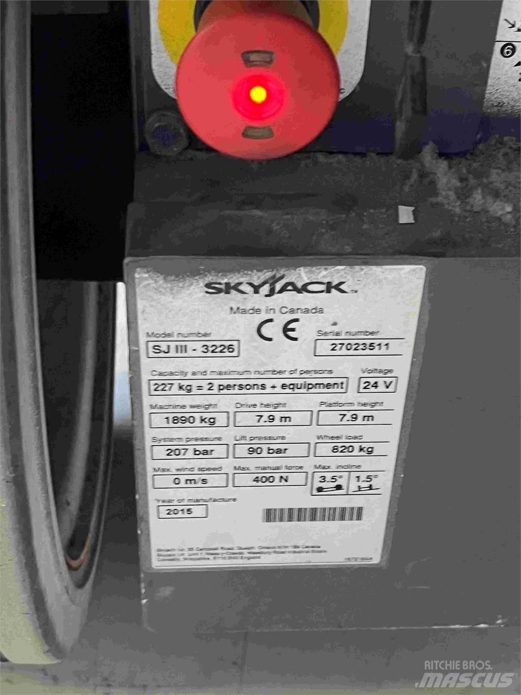 SkyJack SJ3226 Saxliftar