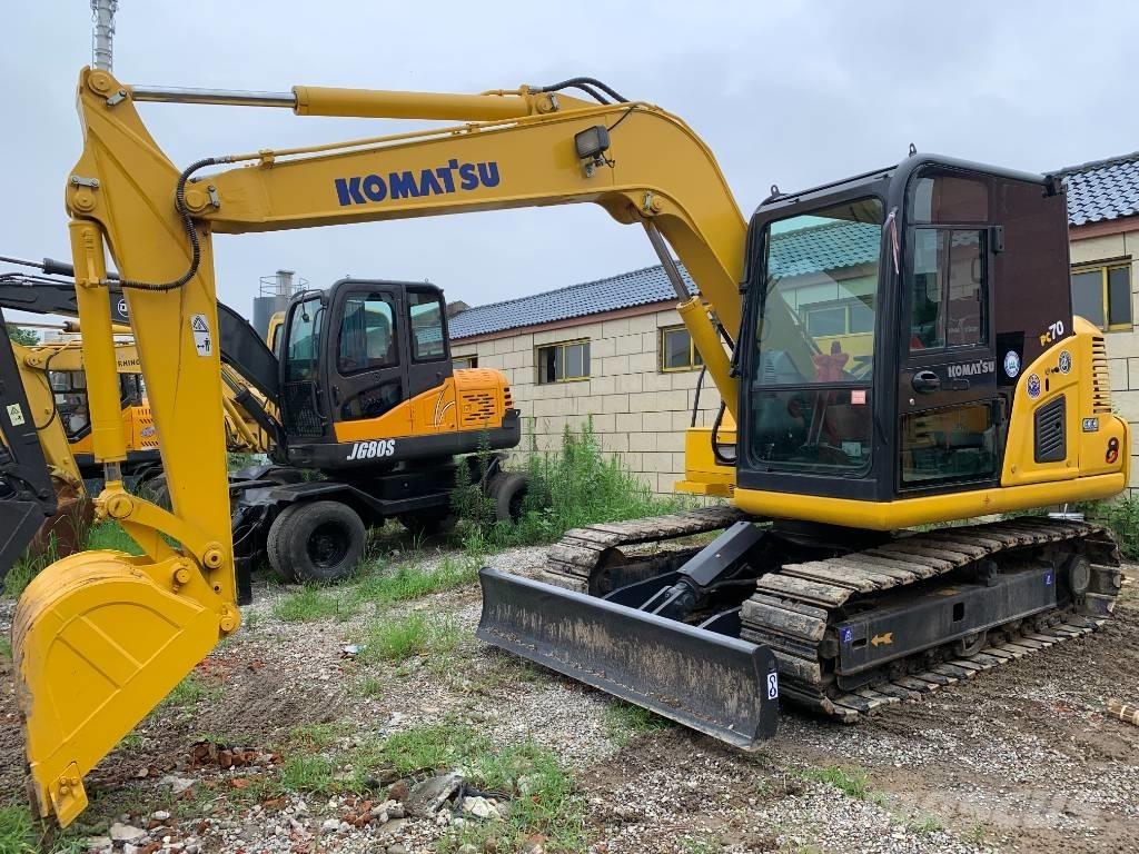 Komatsu PC 70 Midigrävmaskiner 7t - 12t
