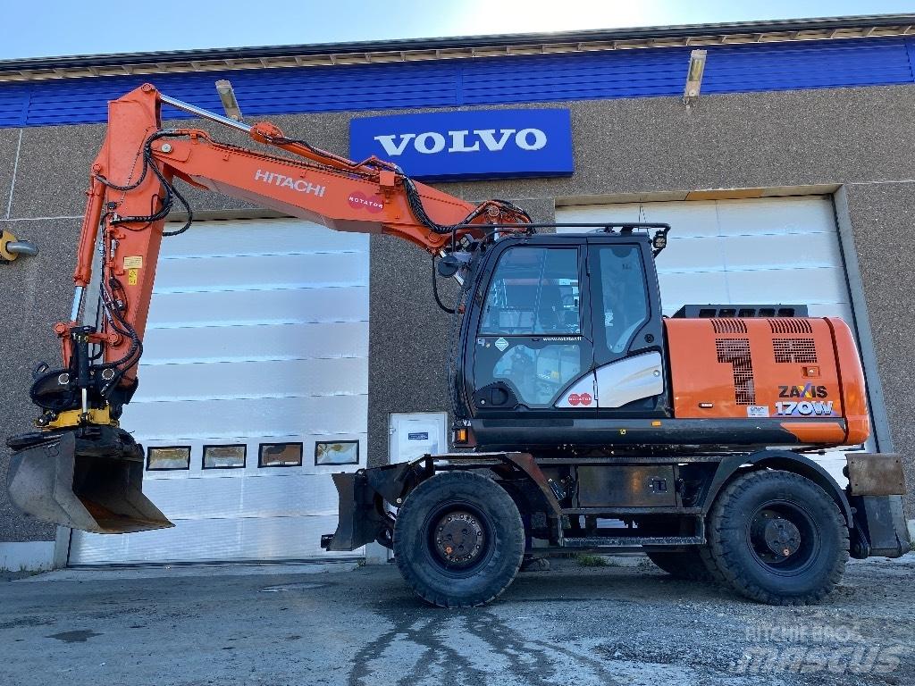 Hitachi ZX170w-6 2P Hjulgrävare