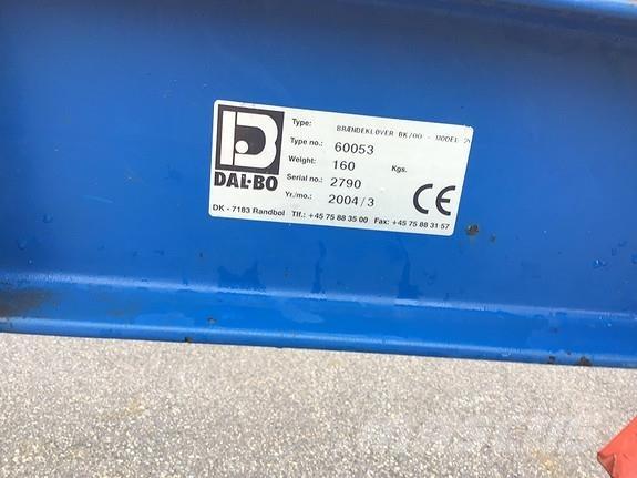 Dal-Bo BK 700 Skogsmaskiner - Övriga