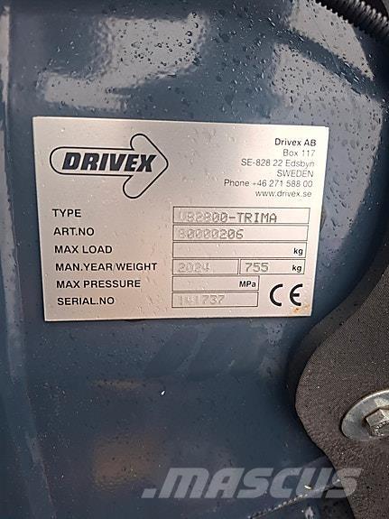 Drivex VB2800 Snöblad och plogar