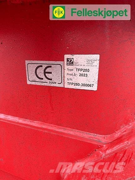 Duun TFP250 Snöslungor och -fräsar