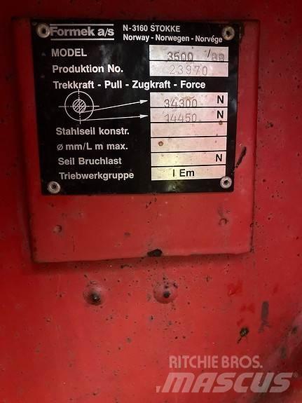  Formek 3.5 t vinsj Skogsmaskiner - Övriga