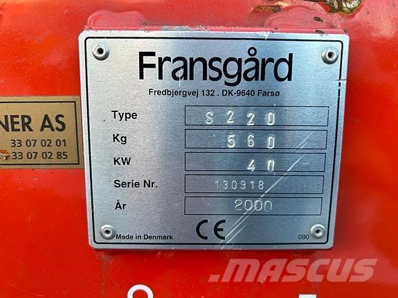 Fransgård S-220 Övrigt väg och snö
