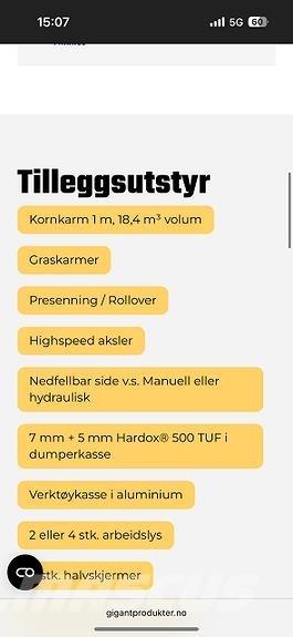 Gigant Gd150 Kombivagnar