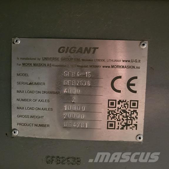 Gigant GFB 4-16 Kombivagnar