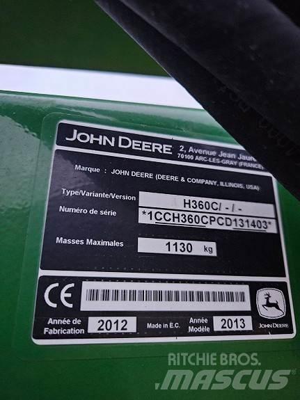 John Deere H360C Lantbruk - Övrigt