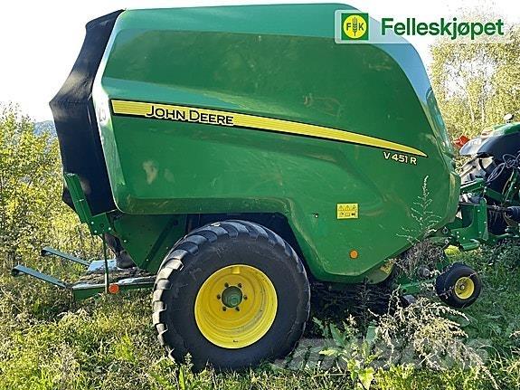 John Deere V451r Rundbalspressar