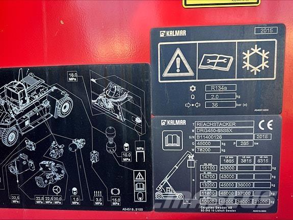 Kalmar DRG450 Dieselmotviktstruckar