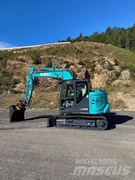 Kobelco SK75SR-7 Midigrävmaskiner 7t - 12t