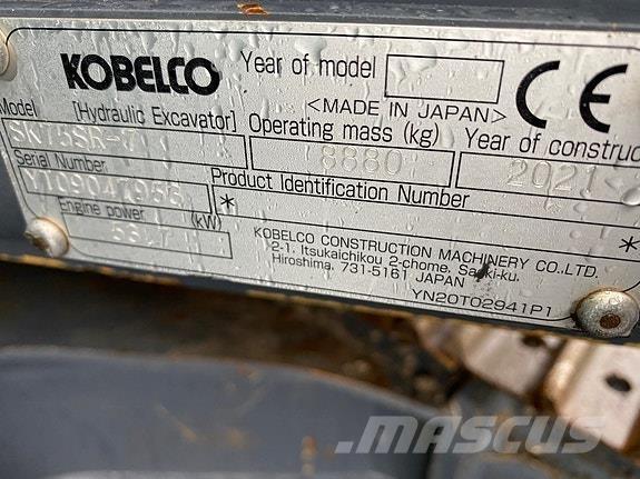 Kobelco SK75SR-7 Bandgrävare