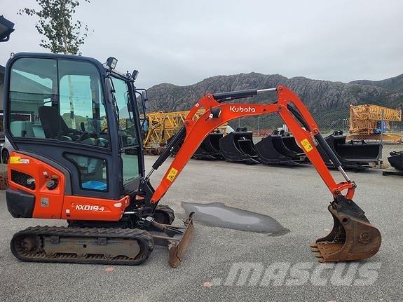 Kubota KX019-4 Minigrävare < 7t