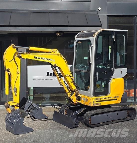 New Holland E18SR Minigrävare < 7t