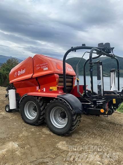 Orkel GP1260 HiT Rundbalspressar