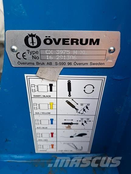 Överum CX 3975 H Växelplogar