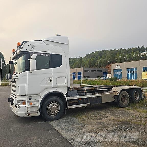 Scania R480CB Lastväxlare med kabellift