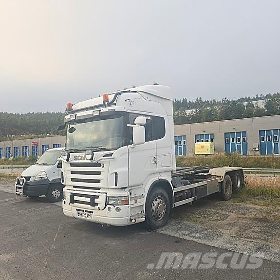 Scania R480CB Lastväxlare med kabellift
