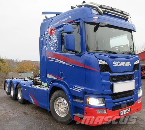 Scania R500 8x4*4 Lastväxlare med kabellift