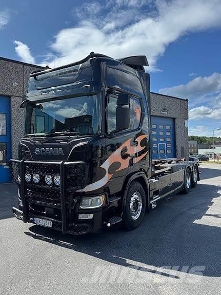 Scania R580LB6X4Nb Lastväxlare med kabellift