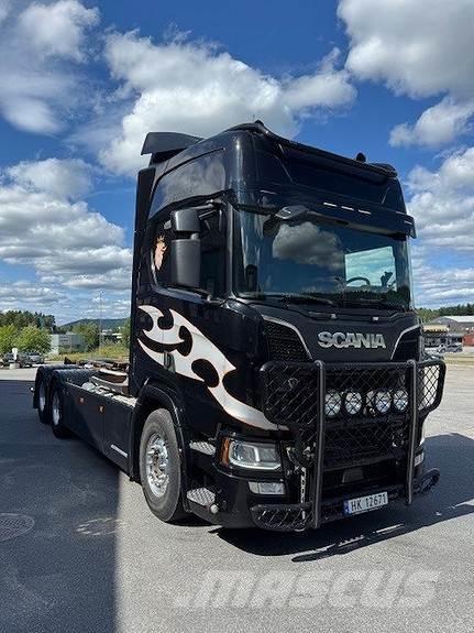 Scania R580LB6X4Nb Lastväxlare med kabellift
